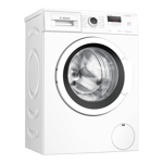 bosch 6 5kg fully automatic front load washing machine series 4 wlj2006hin white front view