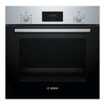 bosch 66 l series 2 built in microwave oven hbf133br0i stainless steel front view