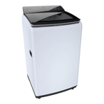 bosch 7 5kg fully automatic top load washing machine series 2 woe751w0in white front view