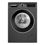 bosch 8 0kg front load washing machine series 6 wga1320tin black grey front view