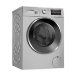 bosch 8 0kg fully automatic front load washing machine waj2426gin grey front view
