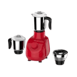 butterfly jupliant 750w mixer grinder 3 jars red front view