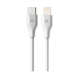 conekt 20w pd type c to lightning cable white side view