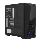 cooler master k 501l rgb mid tower gaming case 1 1 120mm led rgb fan black 01