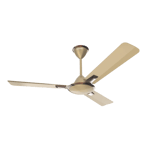 crompton aura prime 1400 mm ceiling fan birken effect Front view