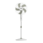 crompton penta pro 400 mm pedestal fan olive green front view