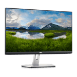 dell s2421hn fhd ips monitor silver 24 inch right view
