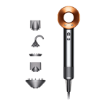 dyson supersonic hair dryer hd08 389934 01 nickel copper front view