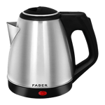 faber fk 1 8 l ss electric kettle steel 1