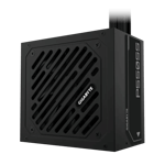 gigabyte gp p550ss 80 plus silver non modular 550w power supply black Front view