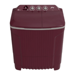 godrej 7 5kg semi automatic top load washing machine wsedge cls 75 5 0 pra mono red front view