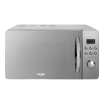 haier 20 l convection microwave oven hil2001csph silver front view
