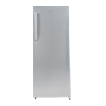 haier 220 l direct cool single door 4 star refrigerator hrd 2204cts e titanium steel front view
