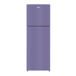 haier 240 l frost free double door refrigerator hrf 2902erb p radish blue front view