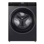 haier 6 5kg fully automatic front load washing machine hw65 im10919s8 dark jade silver front view