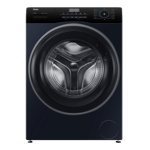 haier 7 0kg fully automatic front load washing machine hw70 im12929bku1 black front view