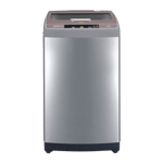 haier 7 5kg fully automatic top load washing machine hwm75 708s5nzp brown grey front view
