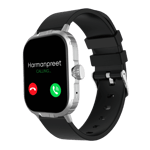 hapipola dynamo smartwatch black Front view