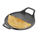 hawkins futura cast iron dosa tawa 27 cm front view