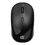 hp m090 wireless mouse black front view