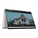 hp pavilion x360 intel core i5 13th gen windows 11 home 2 in 1 laptop 14 ek1010tu natural silver 16gb 1tb Front View