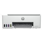 hp smart tank 580 all in one printer white grey front view