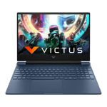 hp victus gaming amd ryzen r5 5600h windows 11 home laptop 15 fb0106ax performance blue 16gb 512gb front view
