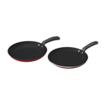 impex nonstick cookware envy 2 pc set tf 2624 black Front View