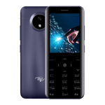 itel it6350 magic 3 black front and back view
