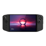 lenovo legion go handheld gaming console 8apu1 shadow black Front View