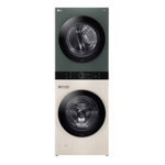 lg 13 0kg 10 0kg fully automatic washer dryer combo washtower fwt1310bg green and beige front view