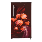 lg 185 l direct cool single door refrigerator gl b199ostb astzebn scarlet tulip front view