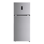 lg 380 l frost free double door 3 star refrigerator gl t412vpzx shiny steel front view