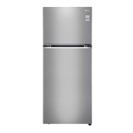 lg 398 l frost free double door 2 star refrigerator gl s422spzy fpzzebn shiny steel Front view