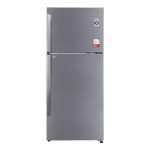 lg 437 l frost free double door 2 star refrigerator shiny steel gl t432apzy 01