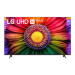 lg 4k ultra hd smart led tv ur8050 50 inch front view
