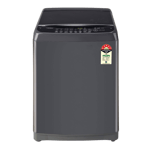 lg 8 0kg fully automatic front load washing machine t80ajmb1z middle black front view