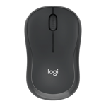 logitech m240 silent bluetooth wireless mouse graphite front view