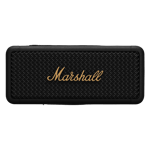 marshall emberton bluetooth speaker black brass Front View
