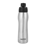 milton active single wall water bottle 1000 l steel front view