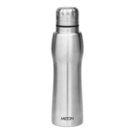 milton elate single wall water bottle 1000 ml steel front view