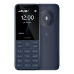 nokia 130 2023 dual dark blue front and back view