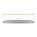 o general 2 ton 3 star fixed speed tropical innovation split ac asga24buta b front side view