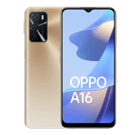 oppo a16 royal gold 64gb 4gb ram front back view 0