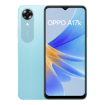 oppo a17k blue 64gb 3gb ram front back view 65