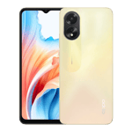 oppo a38 glowing gold 128gb 4gb ram front view