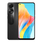 oppo a78 4g mist black 128gb 8gb ram front back view