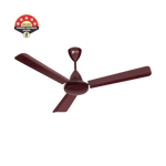 orient electric hector 500 bldc motor 1400 mm ceiling fan brown front view