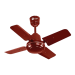 orient electric new air plus 600 mm ceiling fan brown front view