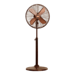 orient electric stand 35 400 mm pedestal fan rubbed bronze front view